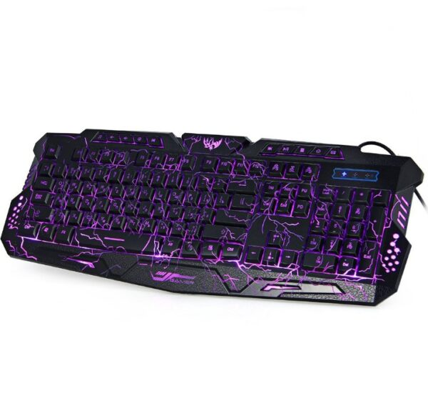 J10 tricolor backlight wired gaming keyboard - Image 5