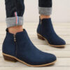 Spring Autumn New Woman Boots Low Heels - Image 5