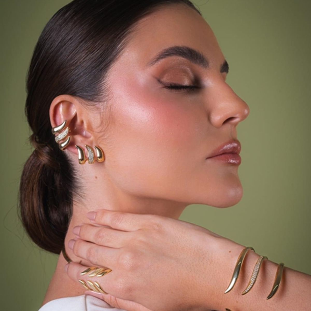 Charmaine Gold Earrings